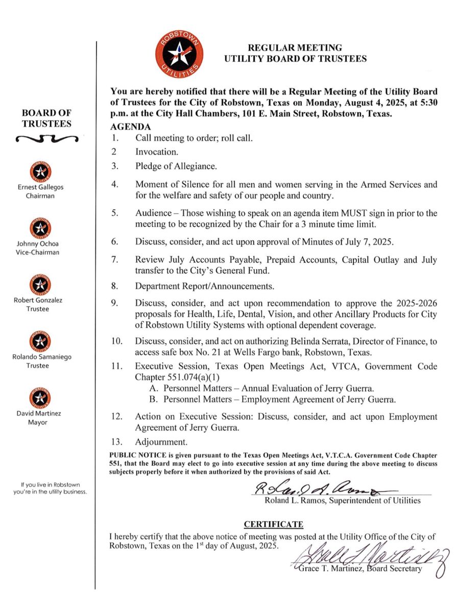 Agenda